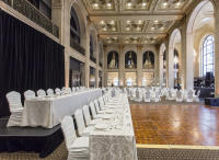 Grand Banking Hall Wedding Setup ~ 1 King West